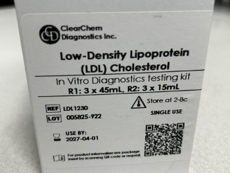 ClearChem Diagnostics LDL1230 LDL 3x45 mL, 3x15 mL