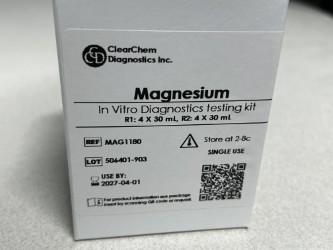 ClearChem Diagnostics MAG1180 Magnesium 4x60mL
