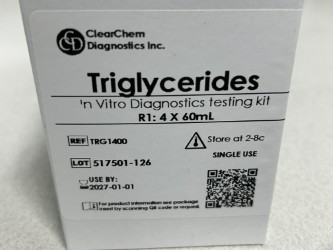 ClearChem Diagnostics TRG1400 Triglycerides 4x60 ML