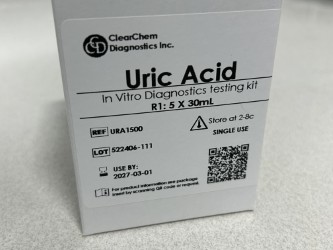 ClearChem Diagnostics URA1500 Uric Acid 5 x 30 ml