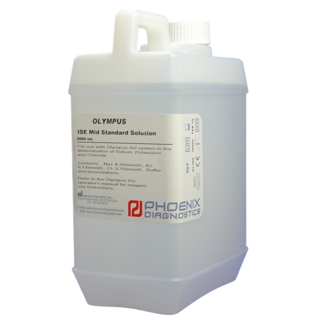 ISE Standard Reagent Mid Serum, 4 x 2000mL