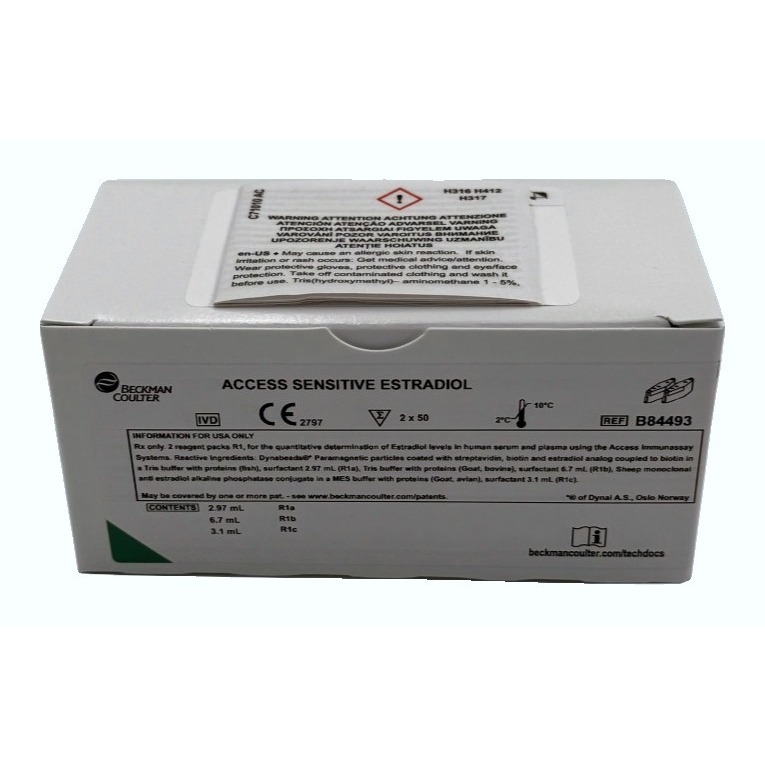 Sensitive Estradiol Immunology Reagent 2x50 Count Tests Ea