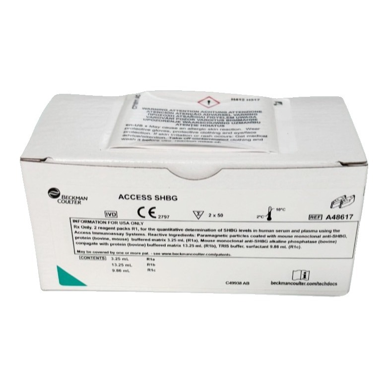 SHBG: Sex Hormone Binding Globulin Reagent 2x50 Count Tests Ea