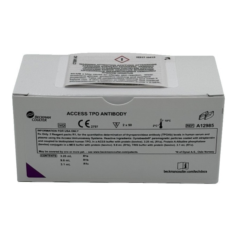 Anti Thyroid Peroxidase (Anti TPO) 2x50 Tests Ea