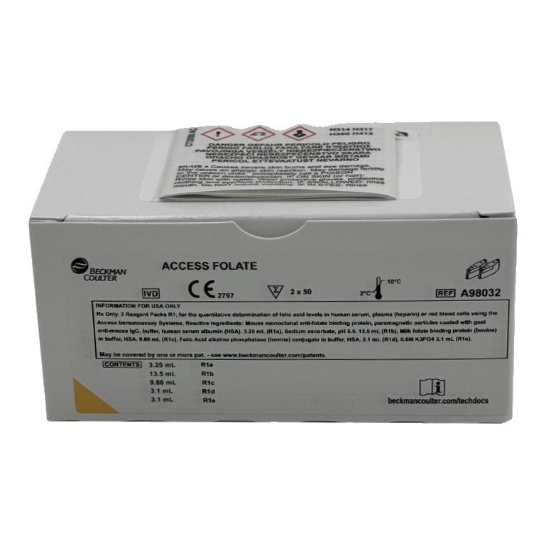 Folate Reagent For Serum/Plasma (Heparin) 2x50 Count 2x50/Ea