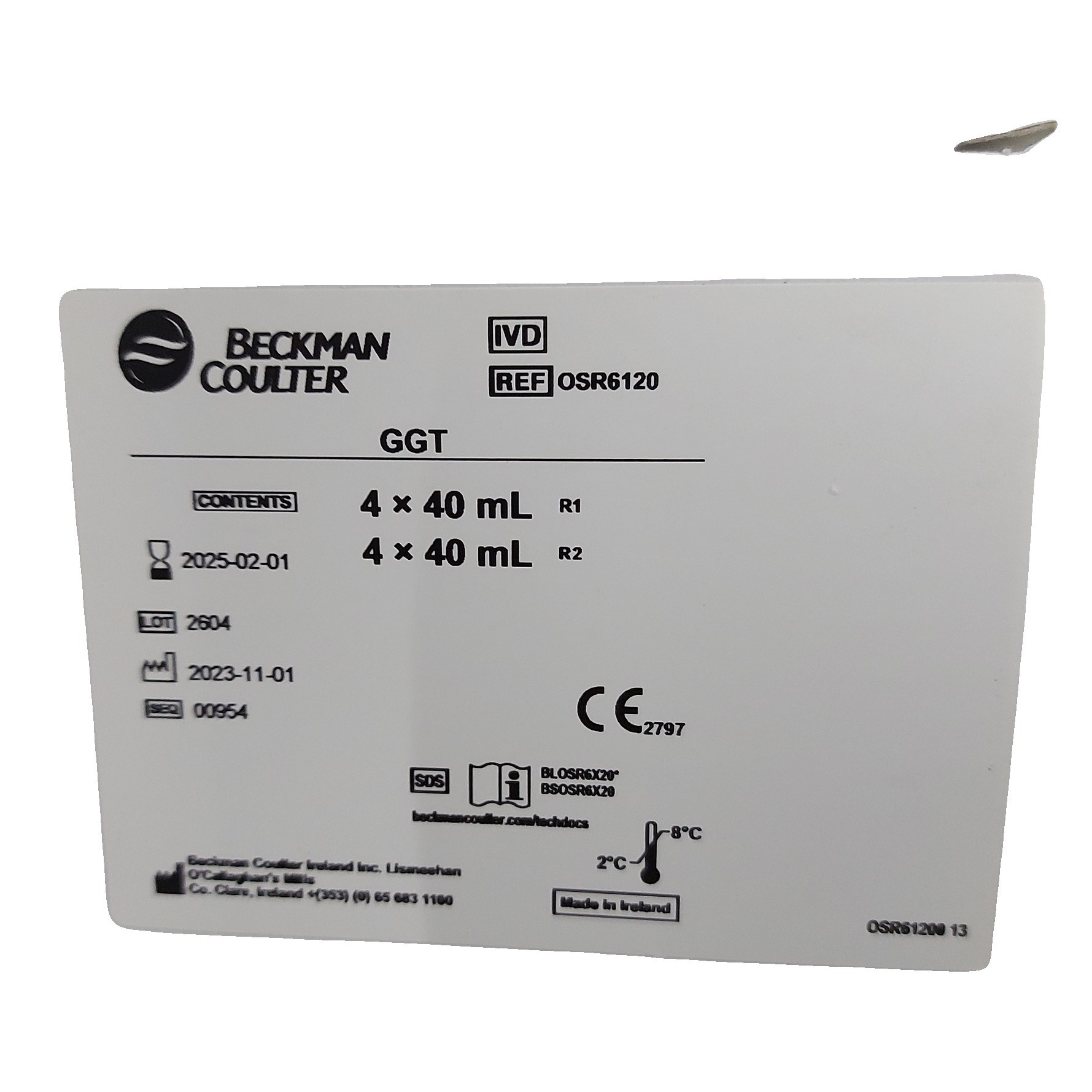Olympus GGT Reagent Test