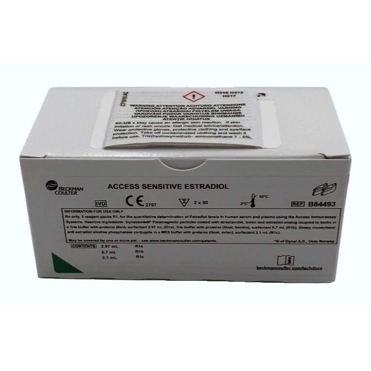 Sensitive Estradiol Immunology Reagent 2x50 Count Tests Ea