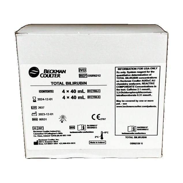 Total Bilirubin Reagent Test 4x40/4x40mL