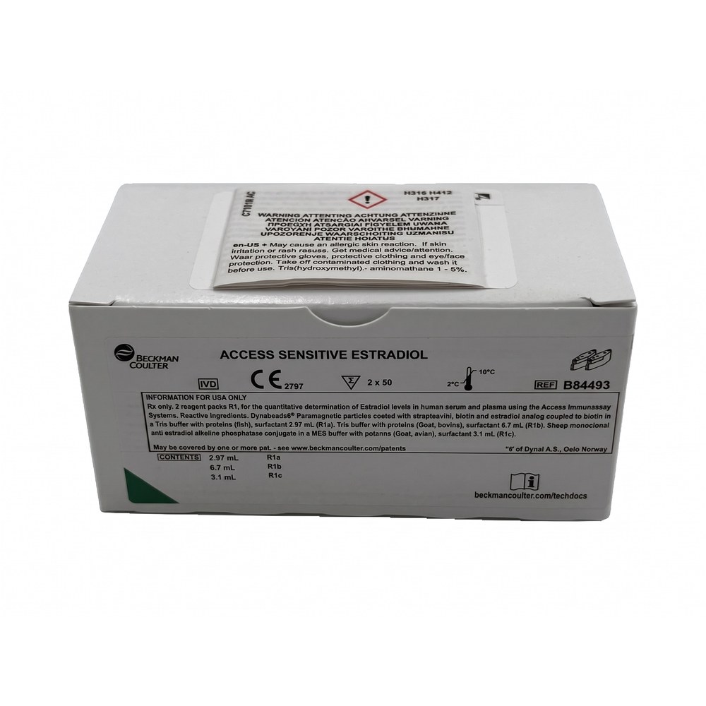 Sensitive Estradiol Immunology Reagent 2x50 Count Tests Ea