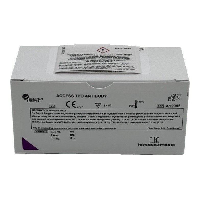 Anti Thyroid Peroxidase (Anti TPO) 2x50 Tests Ea