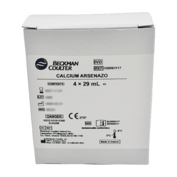 Calcium (Arsenazo III) Reagent Test 4x30mLx2