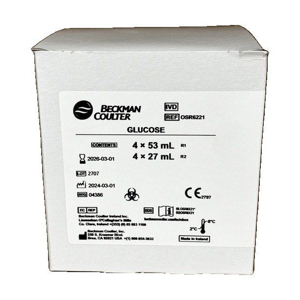 Glucose Hexokinase Reagent 4x1300 Tests