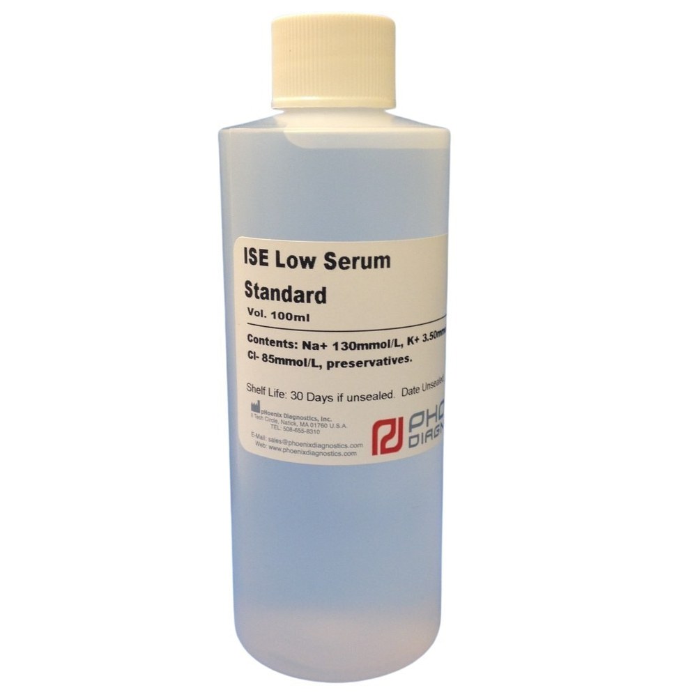 ISE Low Standard for AU Series Instruments, 4 x 100mL