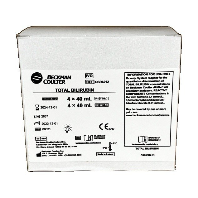Total Bilirubin Reagent Test 4x40/4x40mL