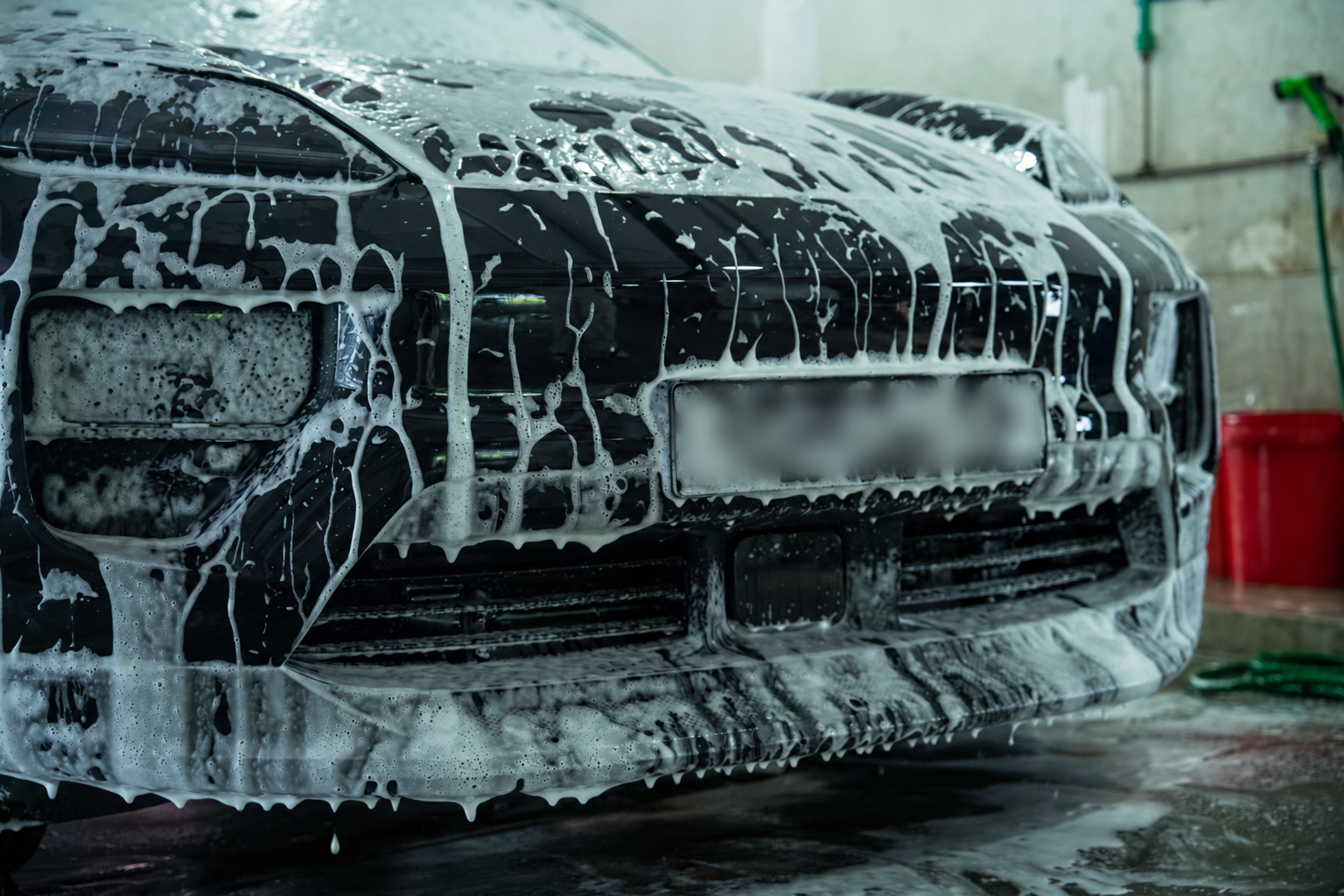 Image of Car being washed at Halo Collective