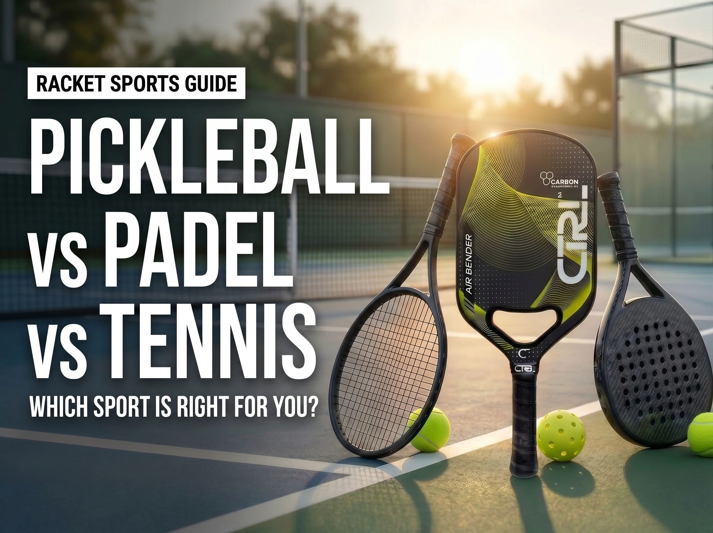 pickleball-vs-padel-vs-tennis