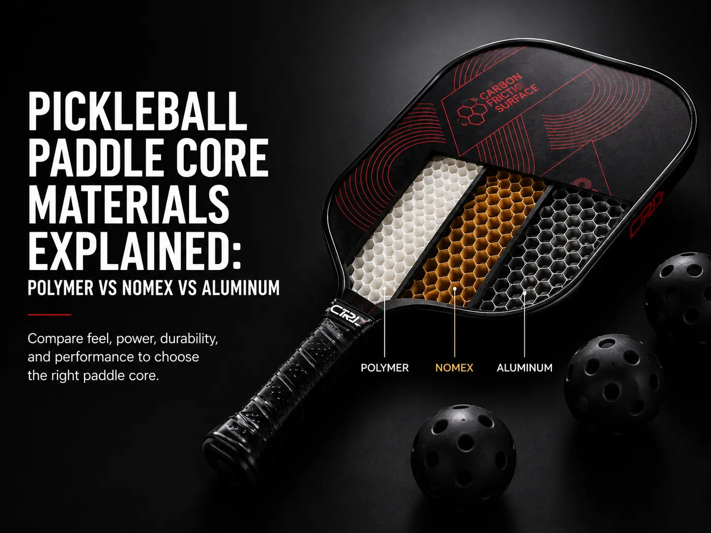 Pickleball Paddle Core Materials Explained
