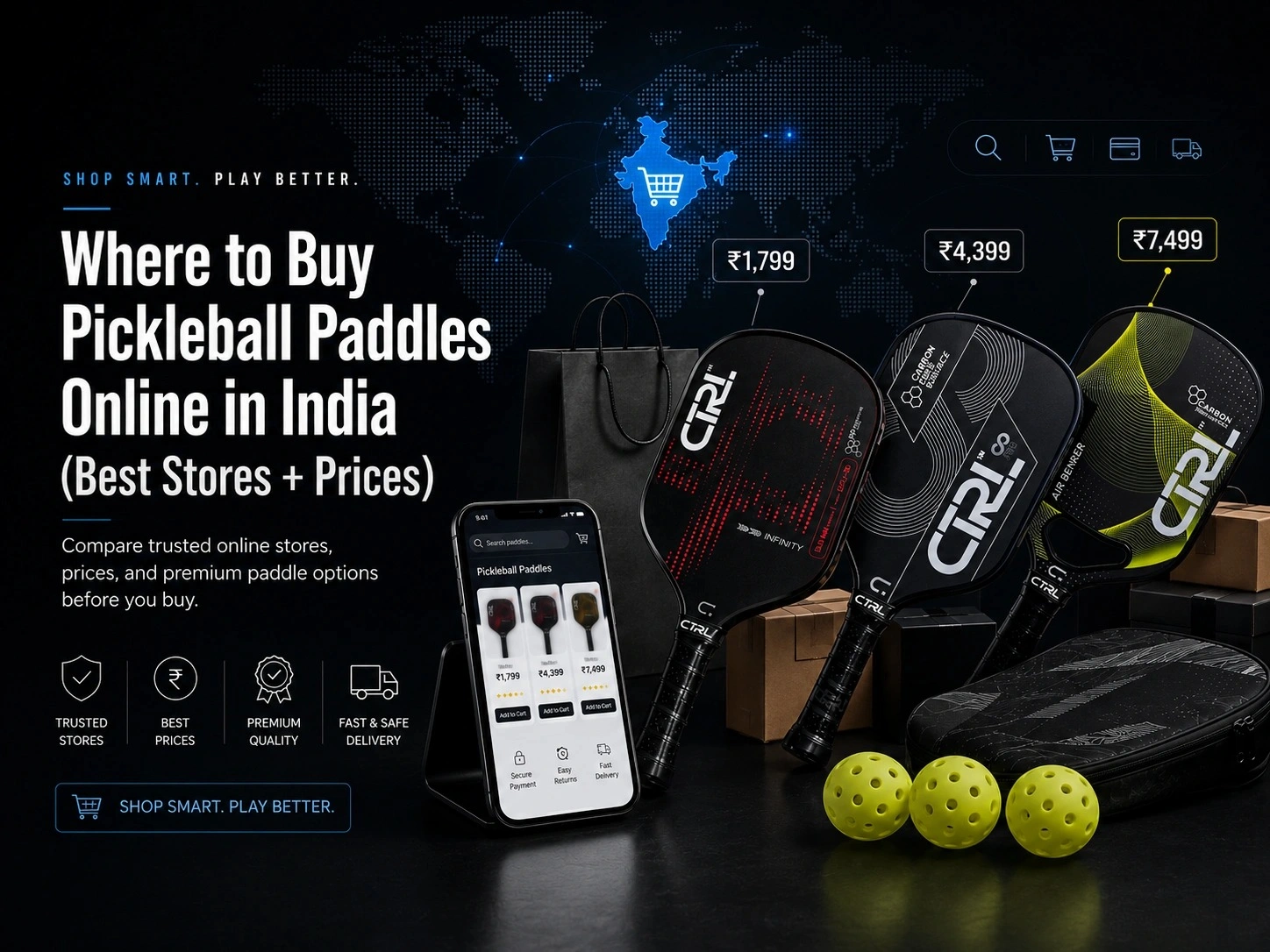 Where to Buy Pickleball Paddles Online 