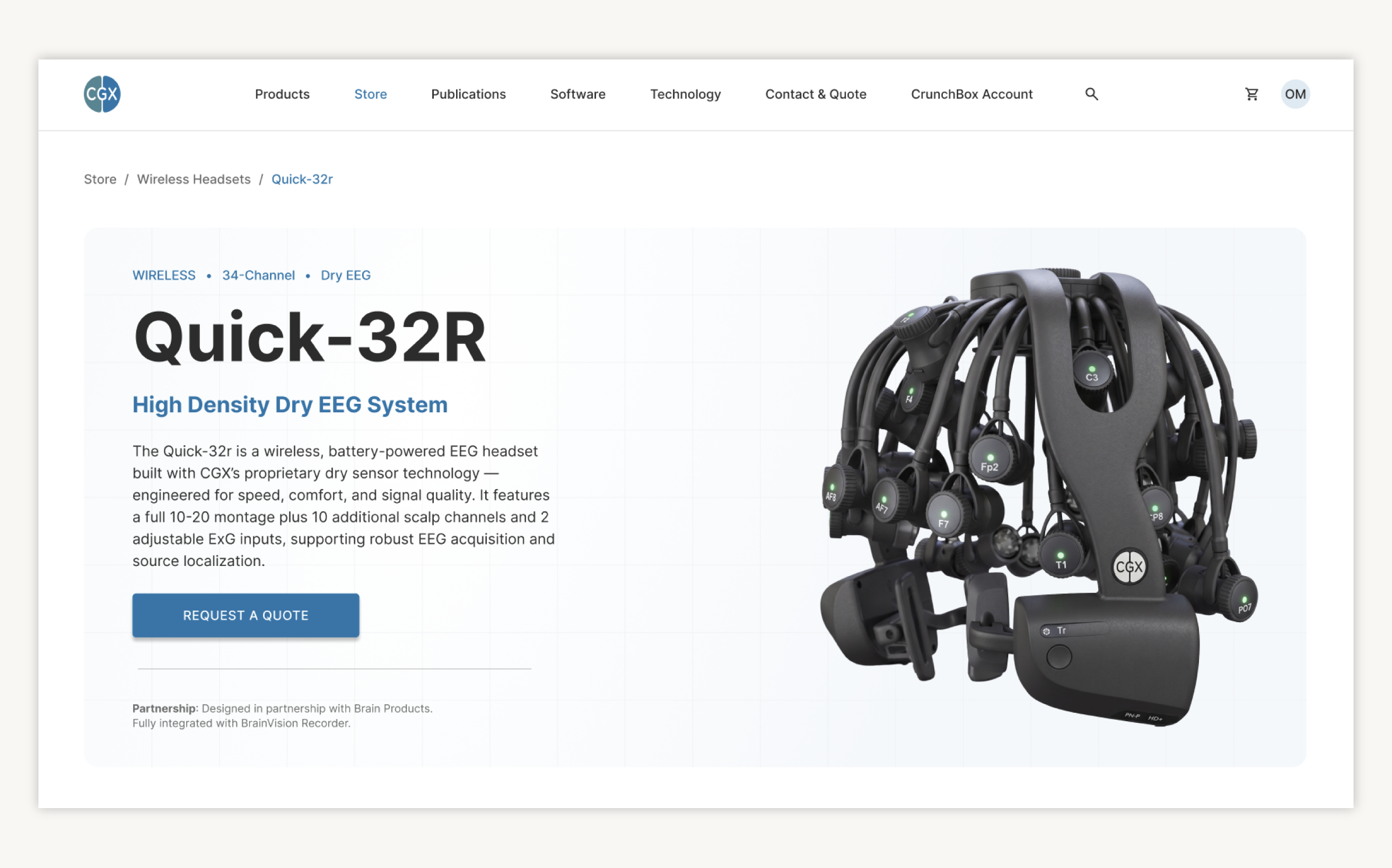 CGX Product Page Hero Redesign