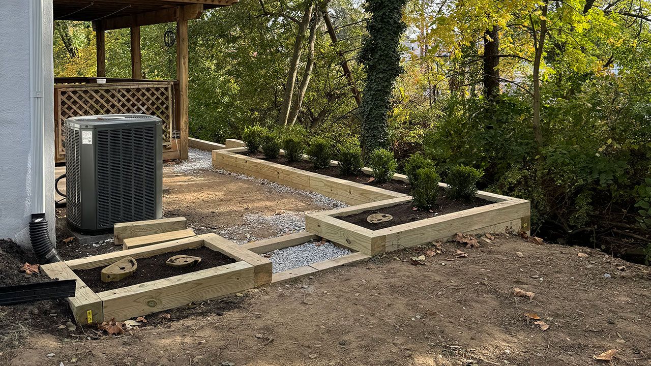 Hardscape Design and Installation by Morrisroe Landscaping near me in Delaware County.