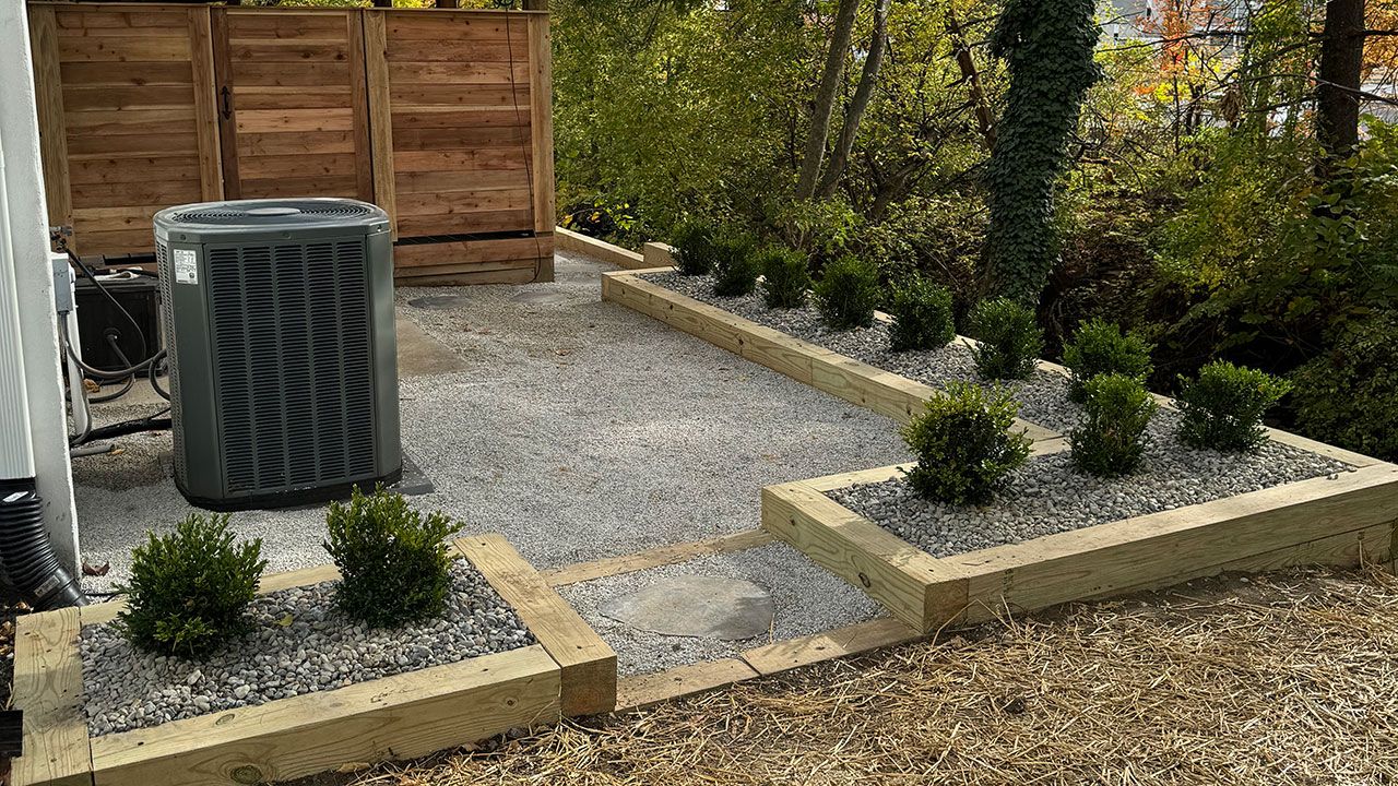 Hardscape Design and Installation by Morrisroe Landscaping near me in Delaware County.