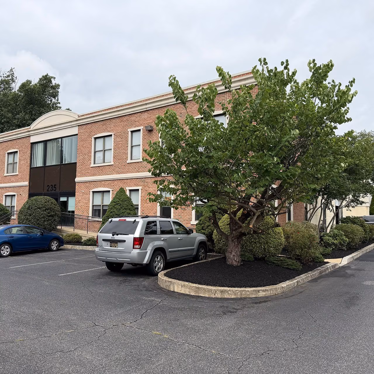 Commercial property landscaping by Morrisroe Landscaping