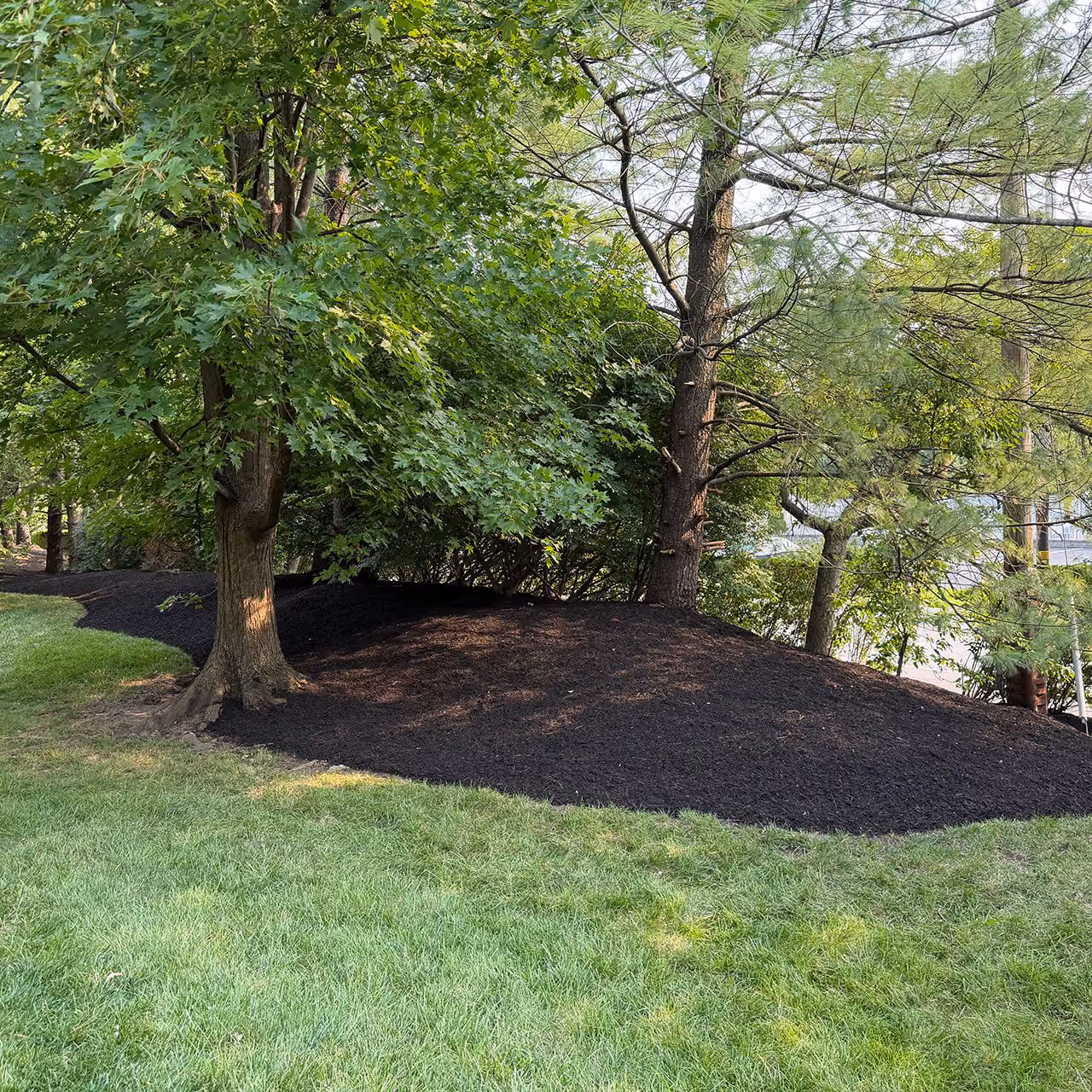 Mulch installation and landscape bed maintenance in Delaware County, PA