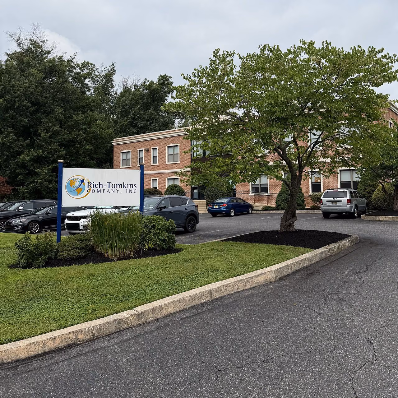 Commercial property landscaping by Morrisroe Landscaping