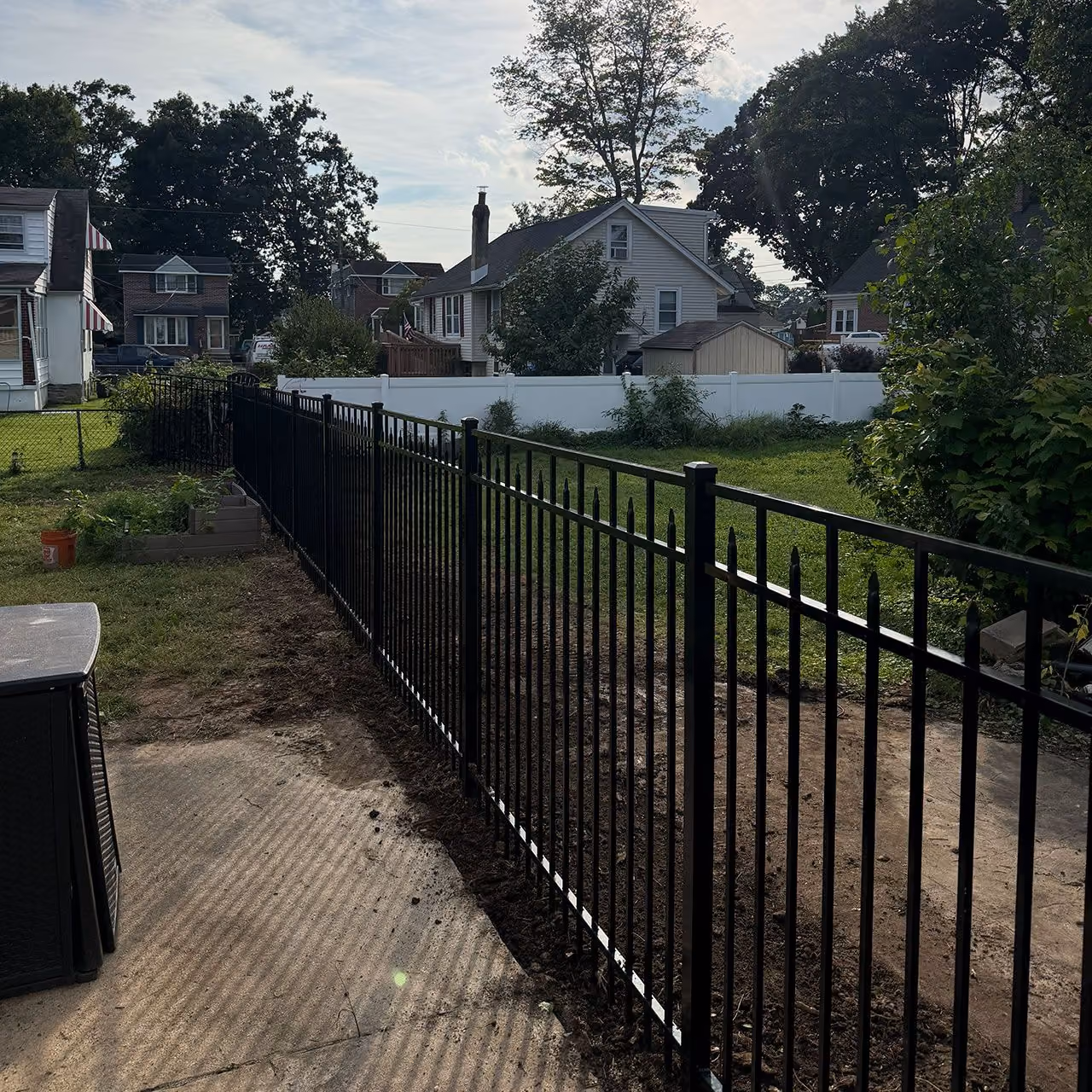 Completed lawn and landscape transformation in Delaware County Pennsylvania