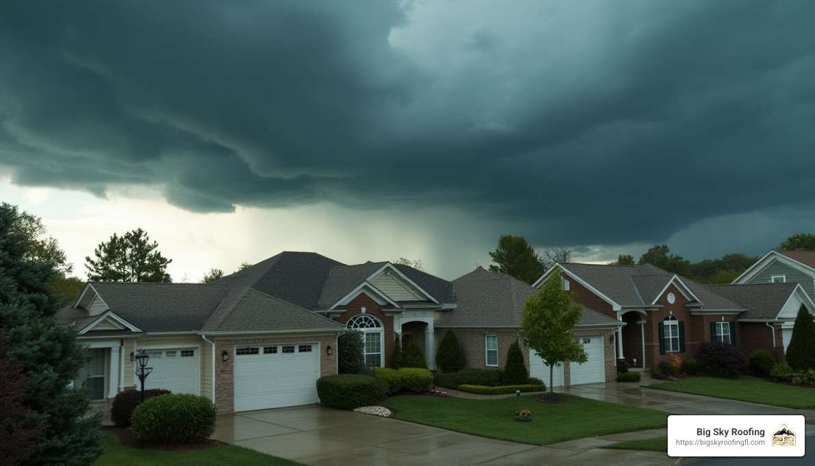 Claim for Storm Damage