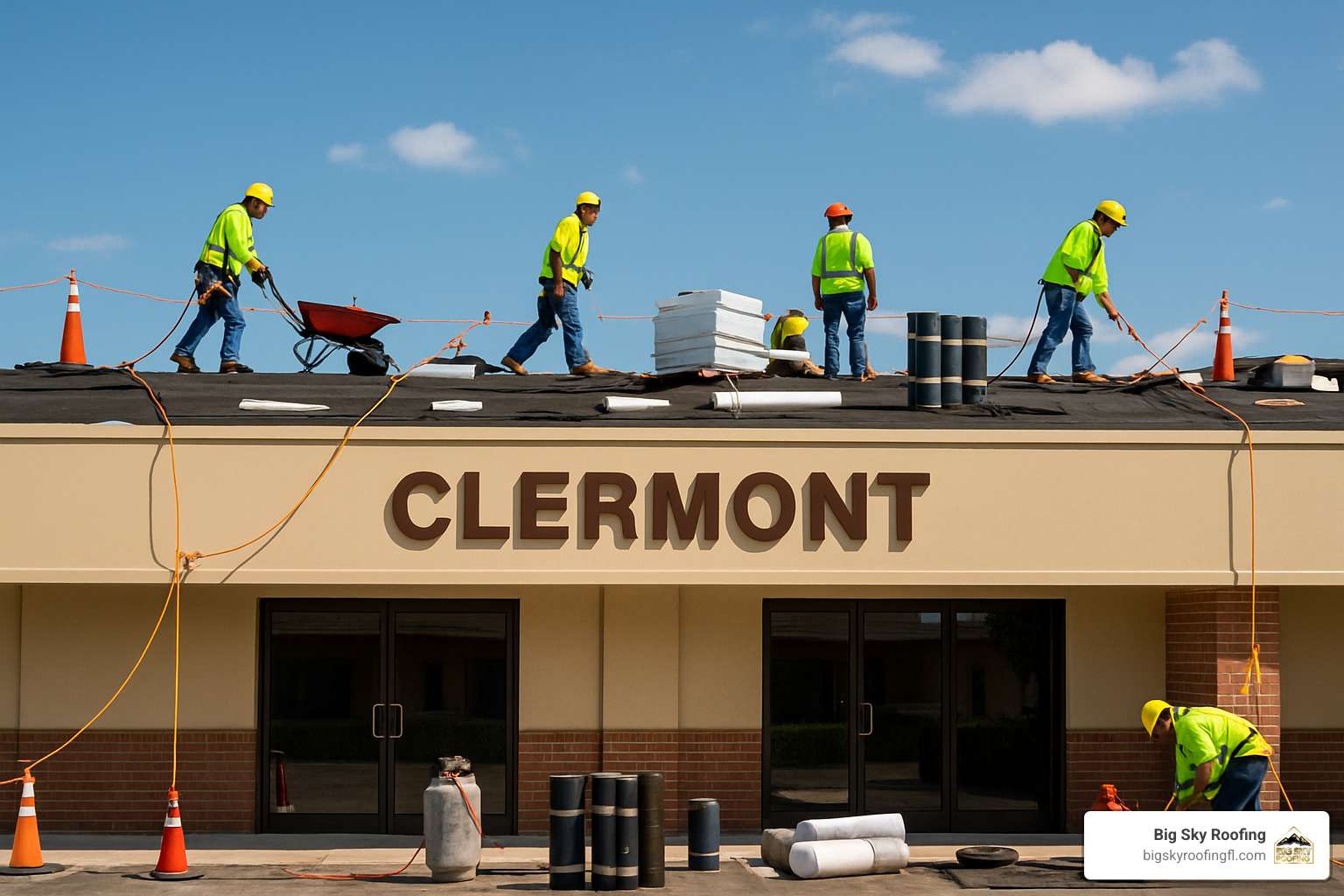 Commercial Roof Replacement Clermont