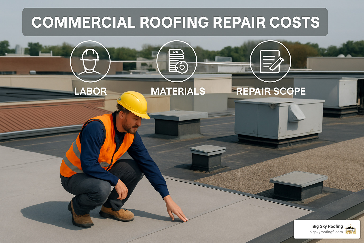 commercial roofing cost factors