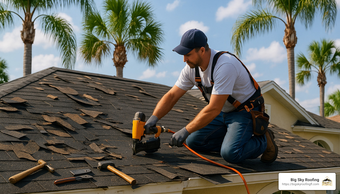 roof repair in clermont florida