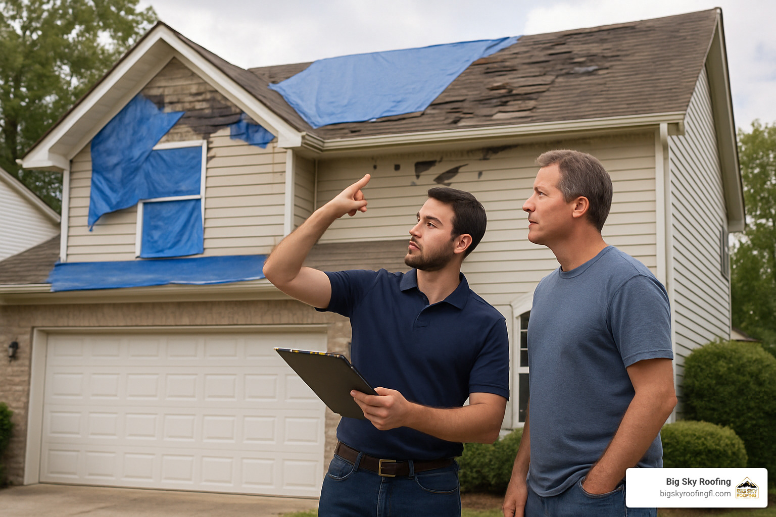 how to check for roof damage