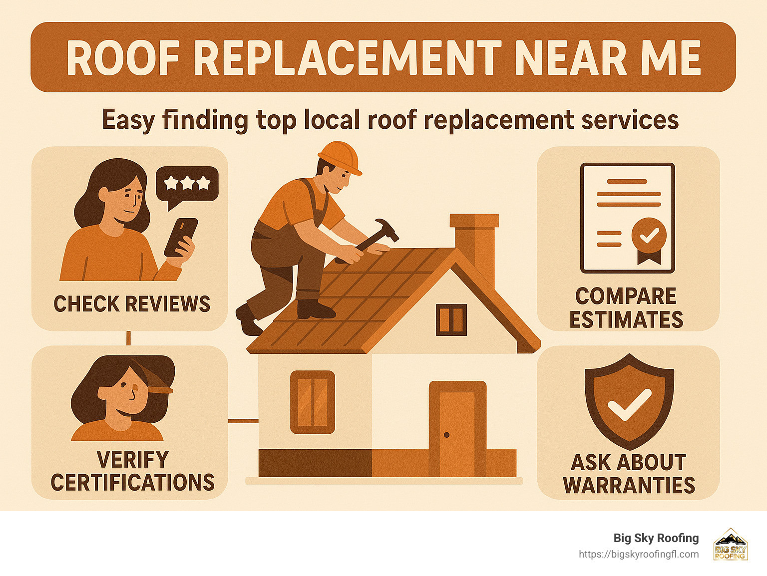 top local roof replacement services