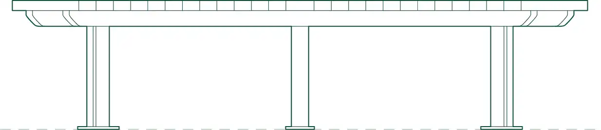 Download an Eden curved bench CAD block designed for parks, gardens, and public spaces with soft forms and flexible landscape integration.