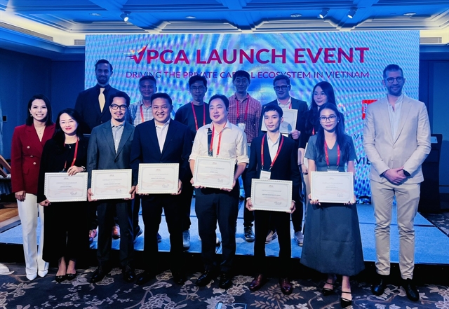 People at the Vietnam Private Capital Alliance (VPCA) launch.
