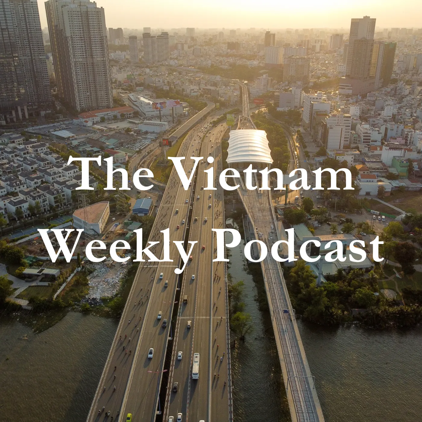 The Vietnam Weekly Podcast logo.