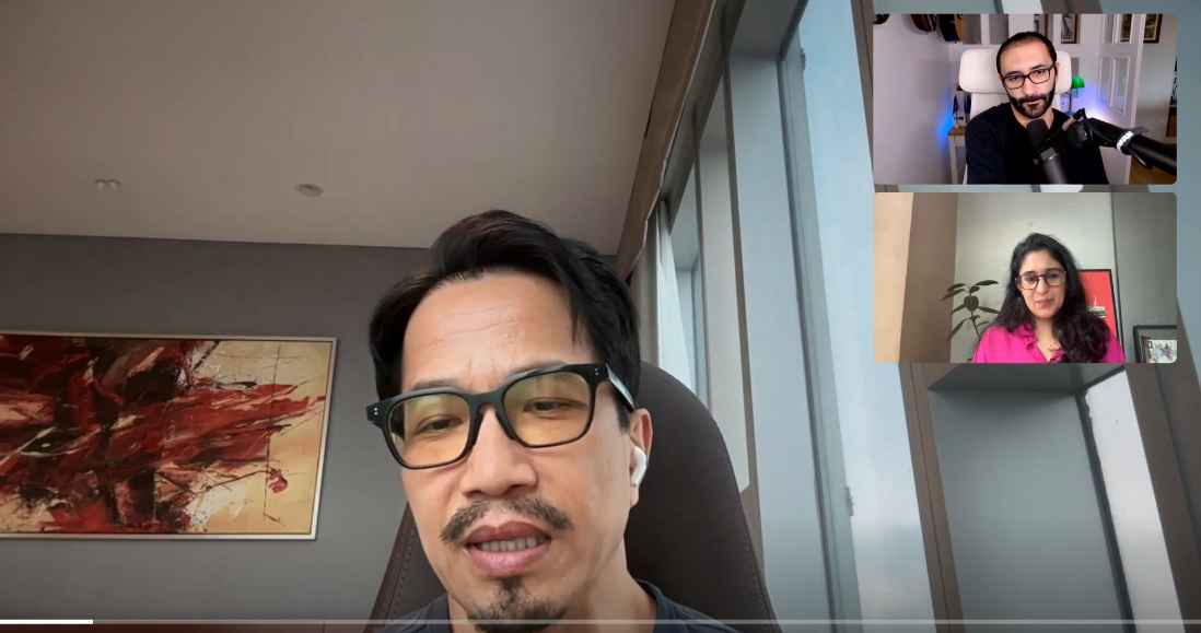 A screenshot of the EUVC Podcast.