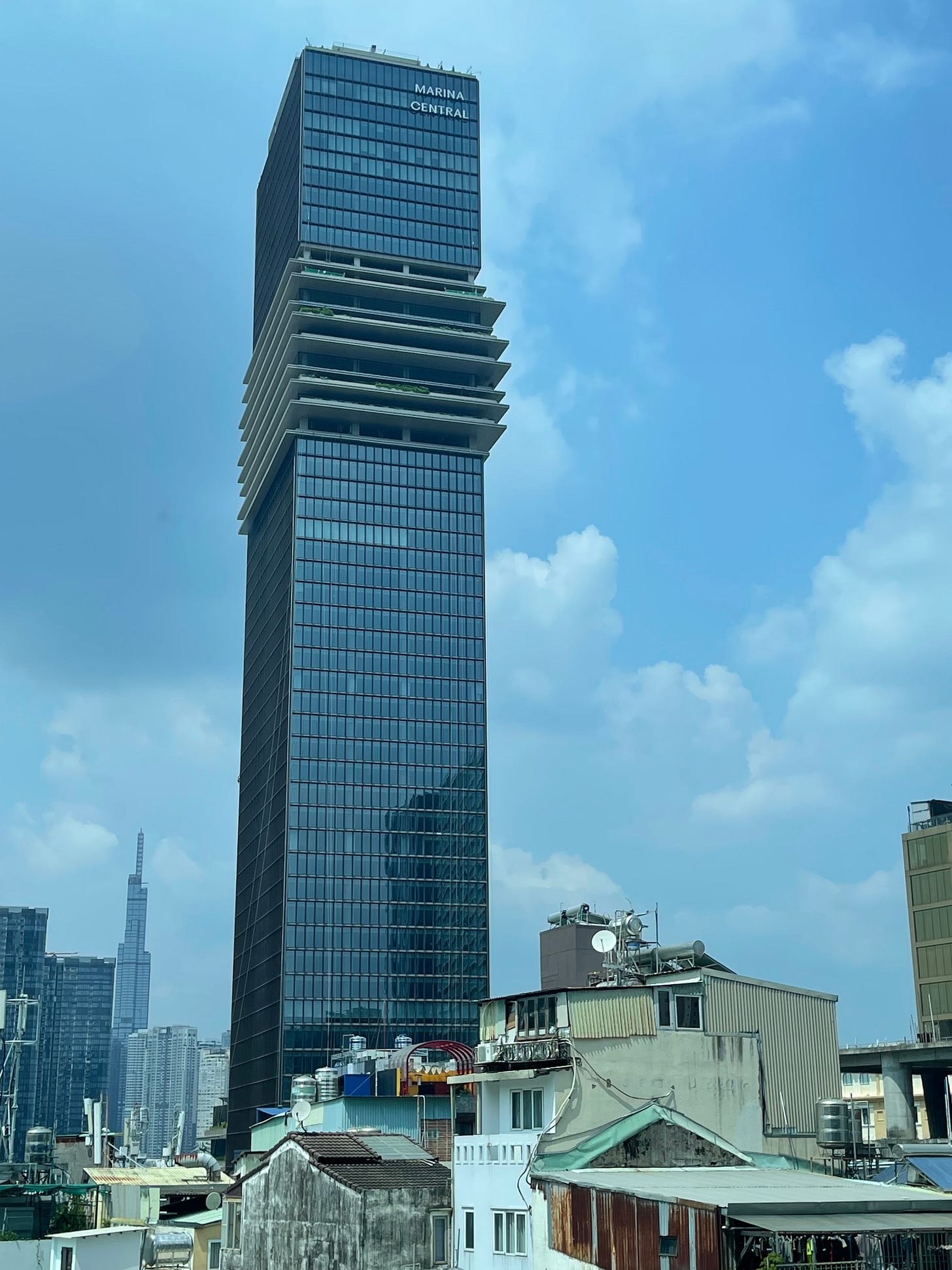 A skyscraper in Ho Chi Minh City.