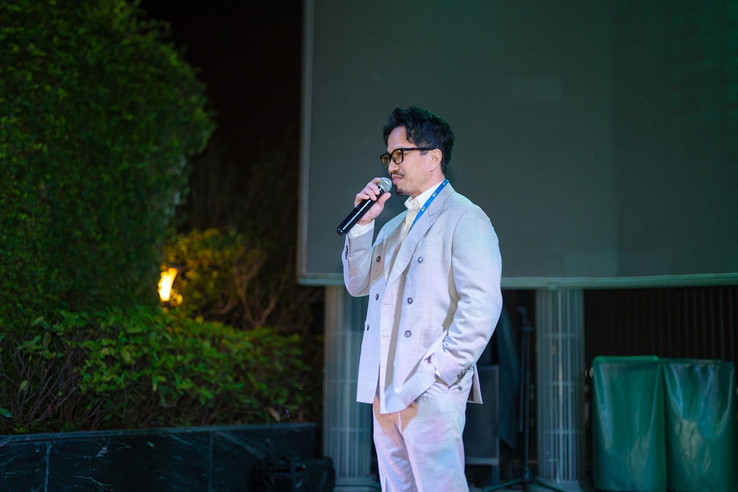 Binh Tran at an event.