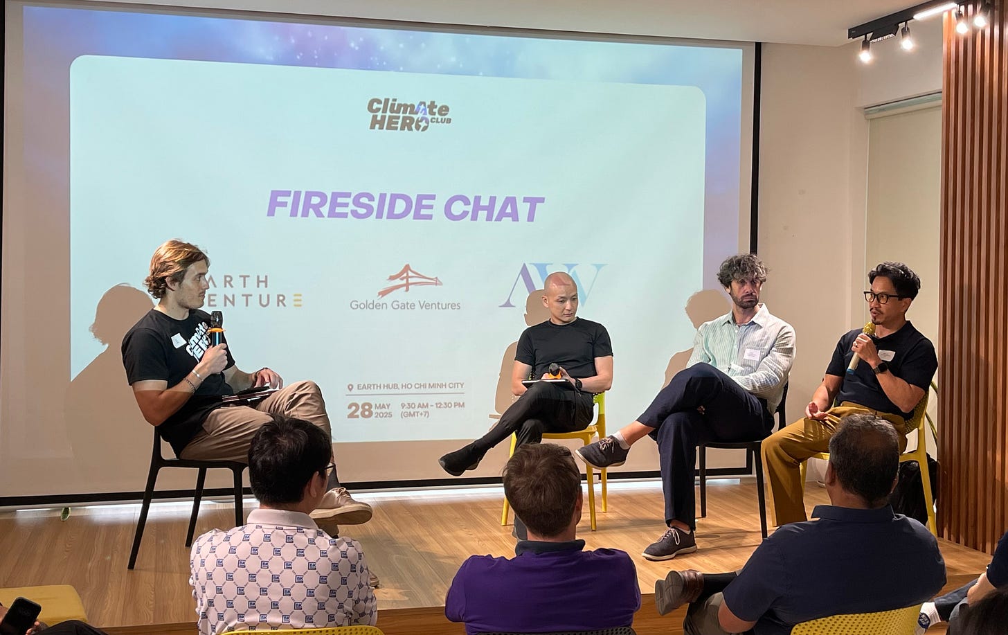 Binh Tran speaking at an event.