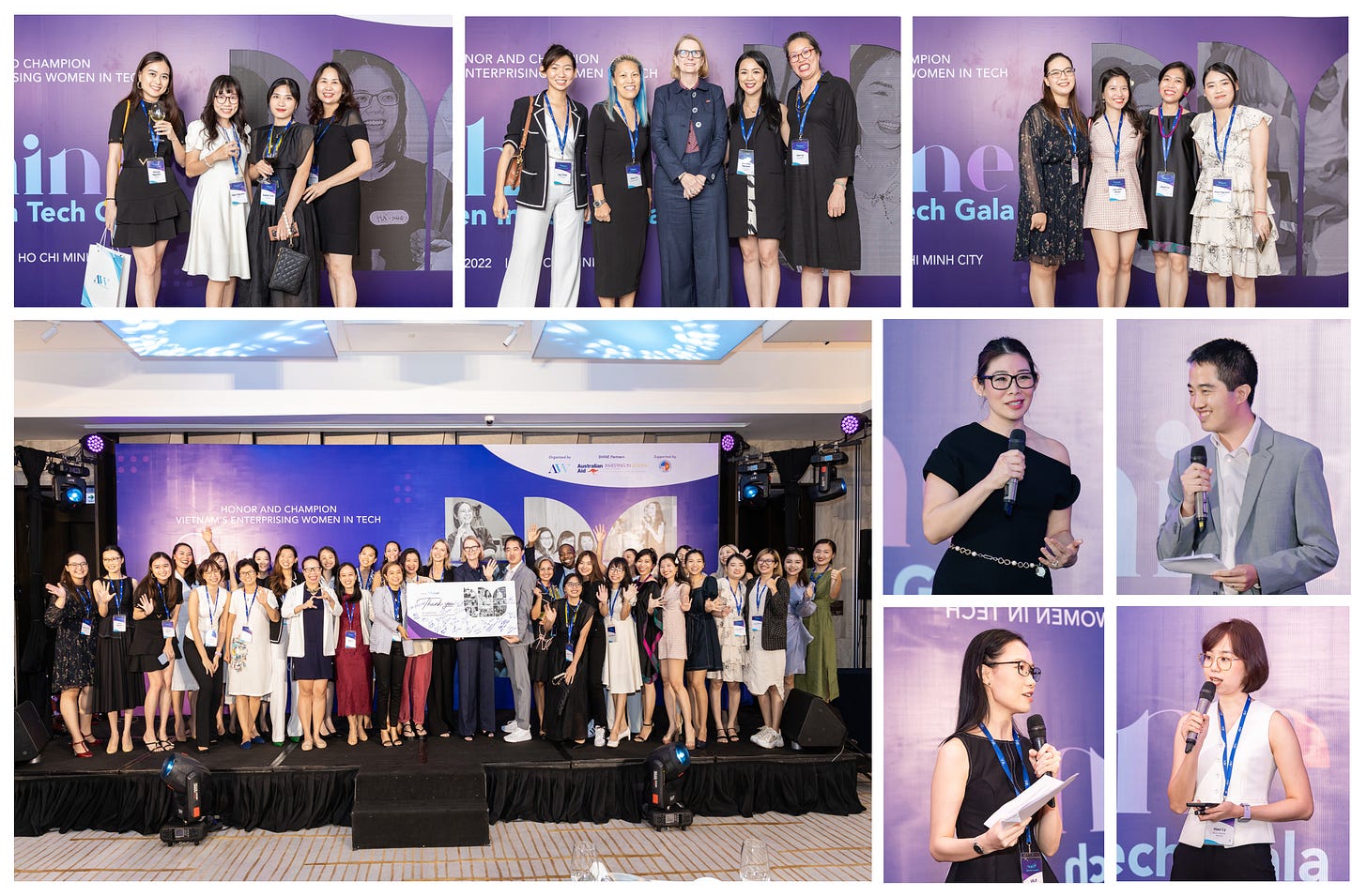 Photos from the SHINE Women in Tech gala.