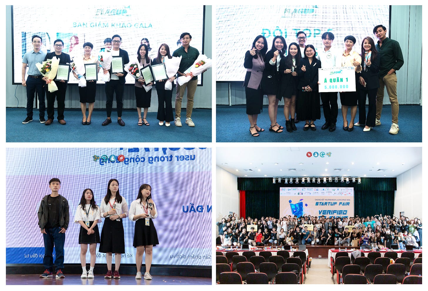Photos from a startup contest.