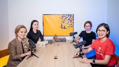 A SHINE podcast photo.