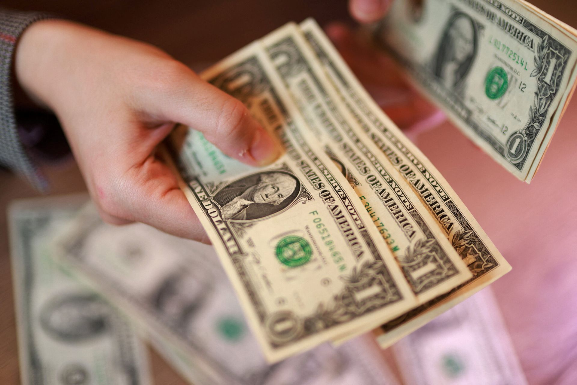U.S. dollars