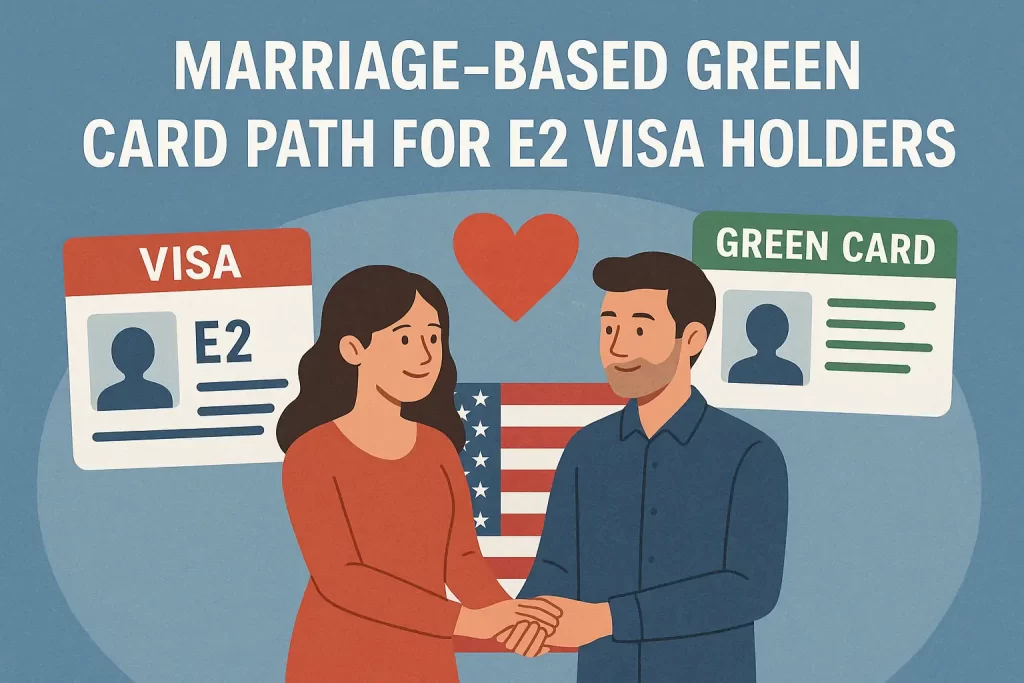 Marriage Based Green Card Path for E2 Visa Holders