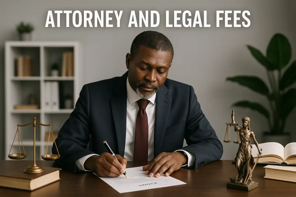 Attorney and Legal Fees