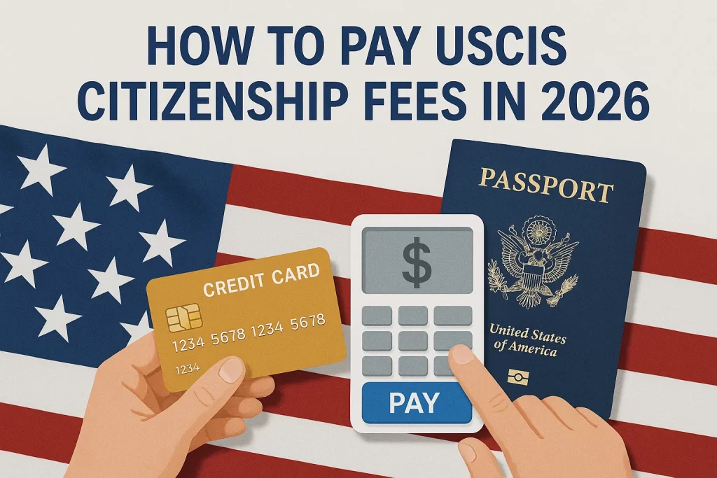 How to Pay USCIS Citizenship Fees in 2026
