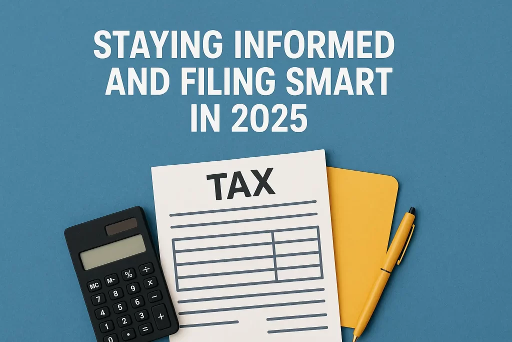 Staying Informed and Filing Smart in 2025 Staying Informed and Filing Smart in 2025